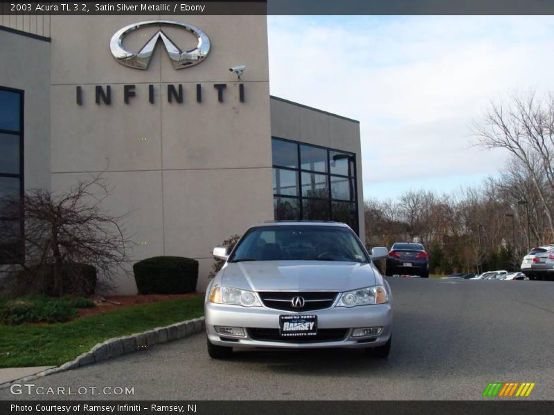 Satin Silver Metallic / Ebony 2003 Acura TL 3.2