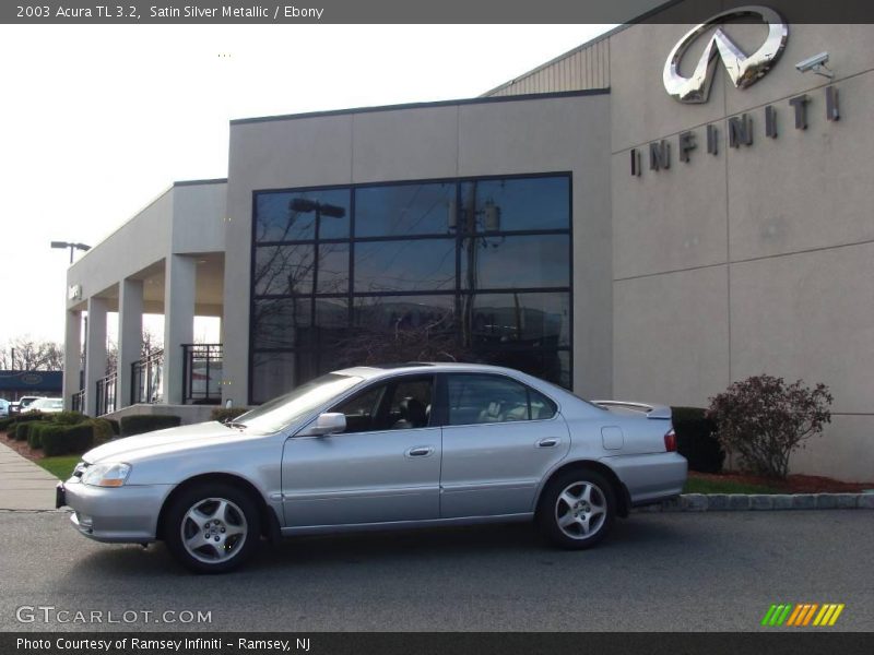 Satin Silver Metallic / Ebony 2003 Acura TL 3.2