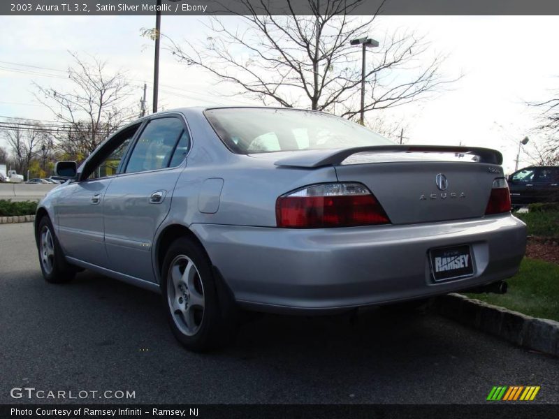 Satin Silver Metallic / Ebony 2003 Acura TL 3.2