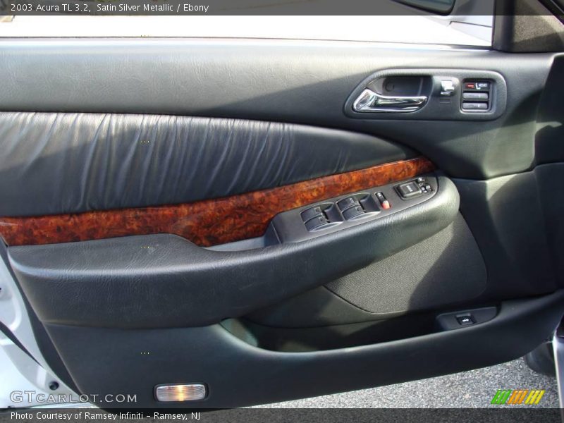 Satin Silver Metallic / Ebony 2003 Acura TL 3.2