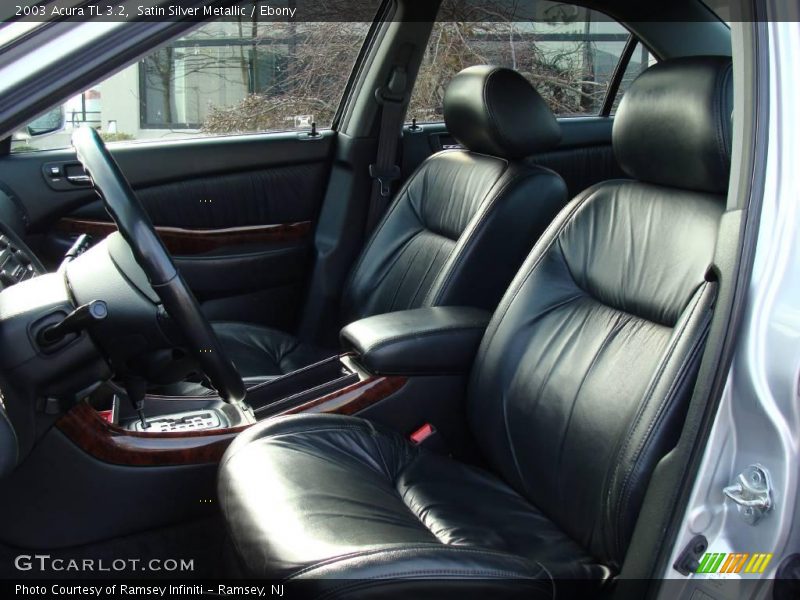 Satin Silver Metallic / Ebony 2003 Acura TL 3.2