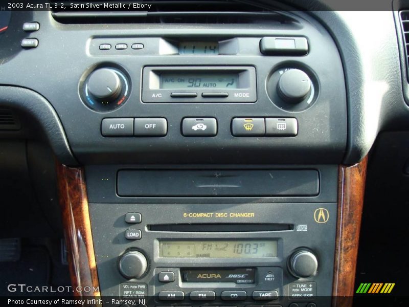 Satin Silver Metallic / Ebony 2003 Acura TL 3.2