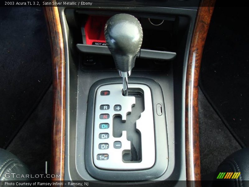 Satin Silver Metallic / Ebony 2003 Acura TL 3.2