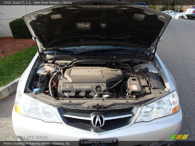 Satin Silver Metallic / Ebony 2003 Acura TL 3.2