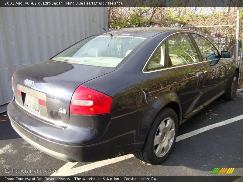 Ming Blue Pearl Effect / Melange 2001 Audi A6 4.2 quattro Sedan