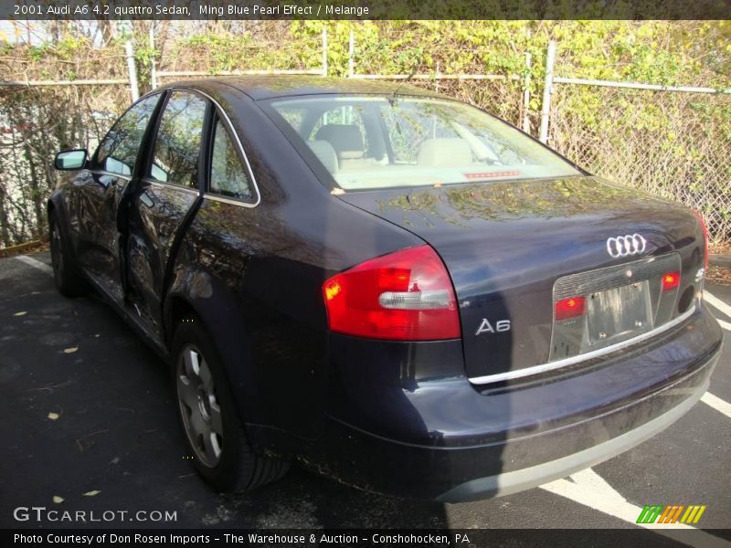 Ming Blue Pearl Effect / Melange 2001 Audi A6 4.2 quattro Sedan