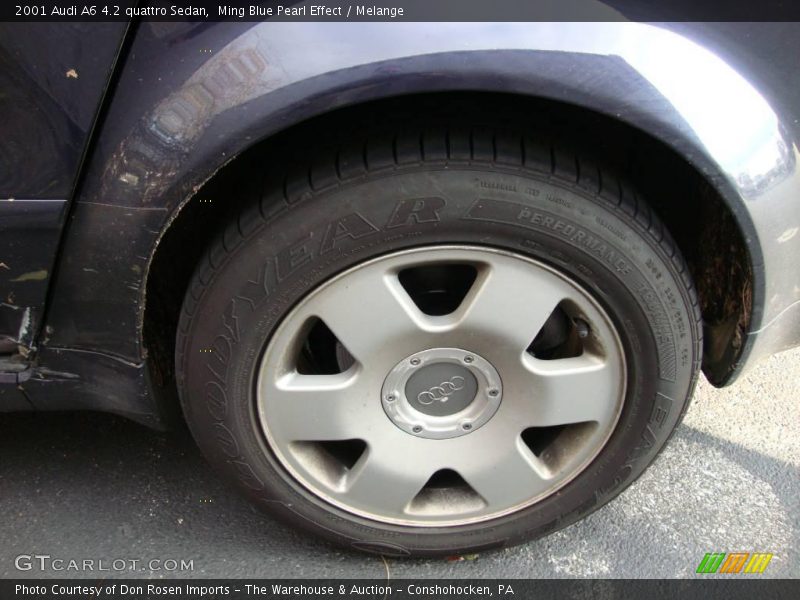Ming Blue Pearl Effect / Melange 2001 Audi A6 4.2 quattro Sedan