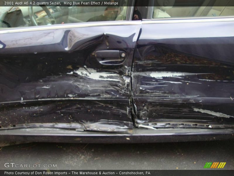 Ming Blue Pearl Effect / Melange 2001 Audi A6 4.2 quattro Sedan