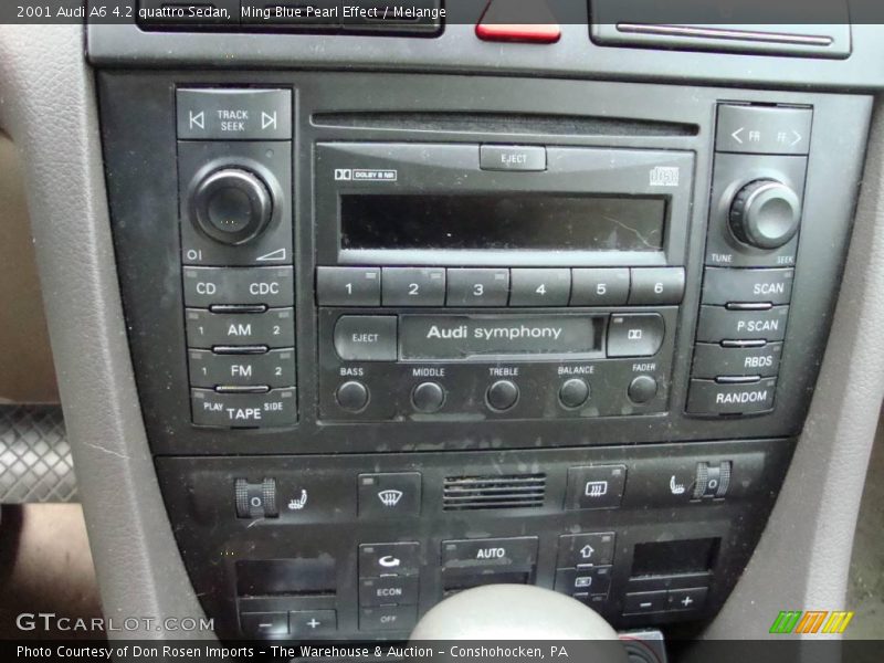 Ming Blue Pearl Effect / Melange 2001 Audi A6 4.2 quattro Sedan