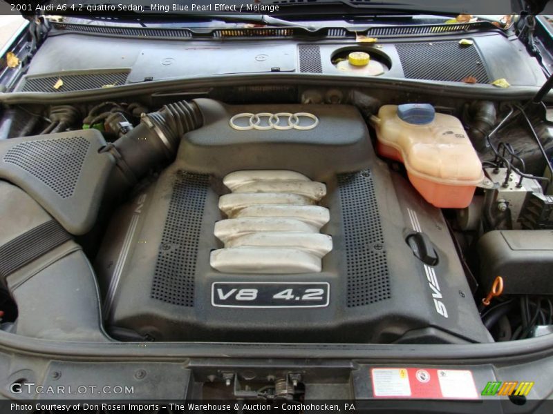 Ming Blue Pearl Effect / Melange 2001 Audi A6 4.2 quattro Sedan