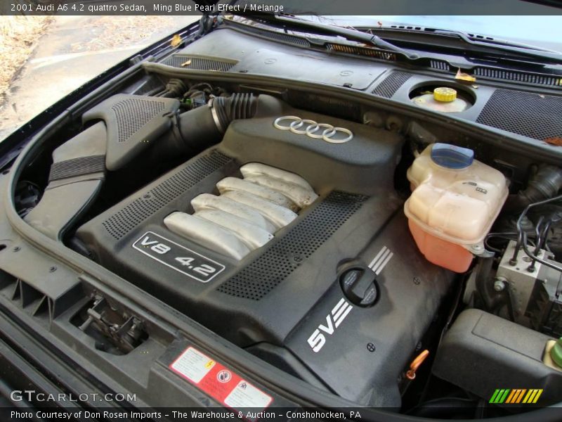 Ming Blue Pearl Effect / Melange 2001 Audi A6 4.2 quattro Sedan
