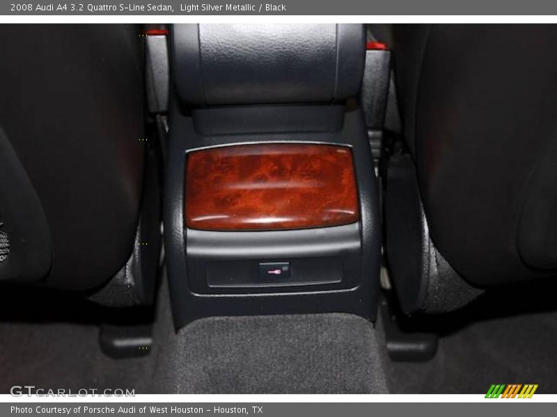 Light Silver Metallic / Black 2008 Audi A4 3.2 Quattro S-Line Sedan