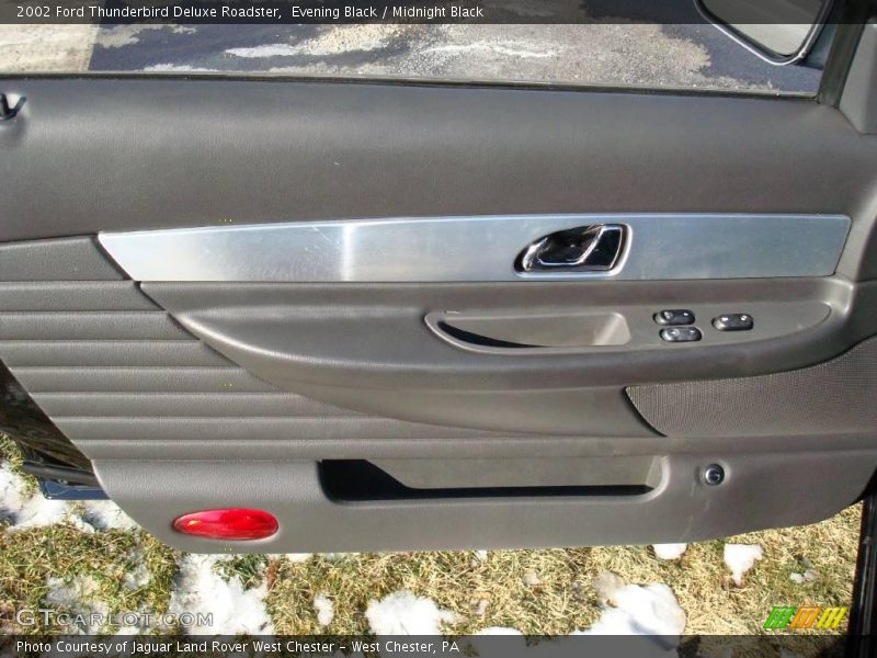 Evening Black / Midnight Black 2002 Ford Thunderbird Deluxe Roadster