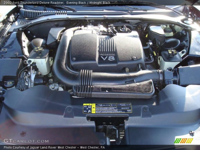 Evening Black / Midnight Black 2002 Ford Thunderbird Deluxe Roadster