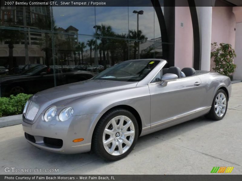 Silver Tempest / Porpoise 2007 Bentley Continental GTC