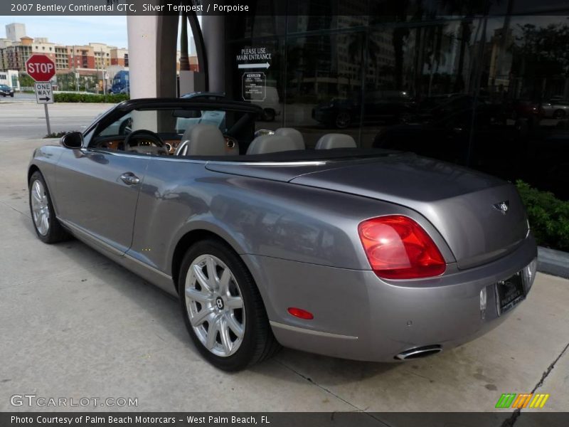 Silver Tempest / Porpoise 2007 Bentley Continental GTC