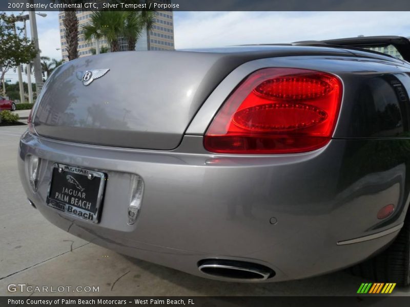 Silver Tempest / Porpoise 2007 Bentley Continental GTC