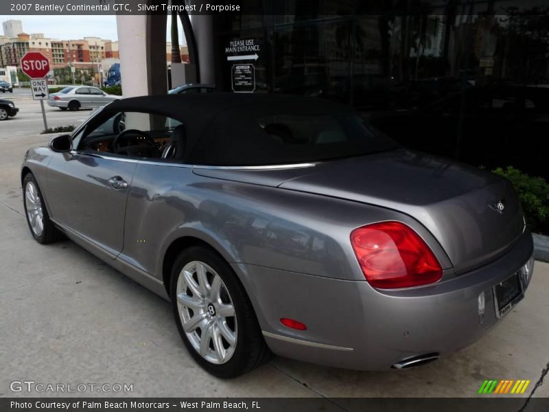 Silver Tempest / Porpoise 2007 Bentley Continental GTC