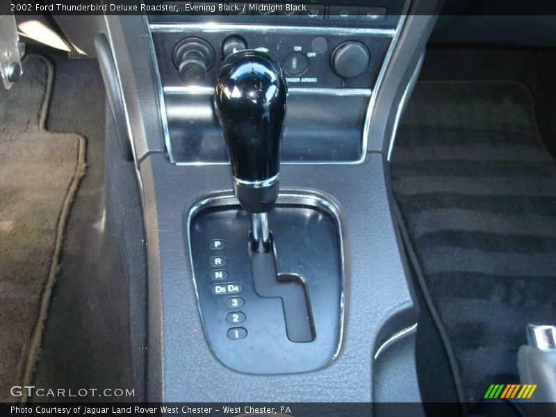 Evening Black / Midnight Black 2002 Ford Thunderbird Deluxe Roadster
