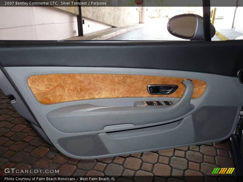 Silver Tempest / Porpoise 2007 Bentley Continental GTC