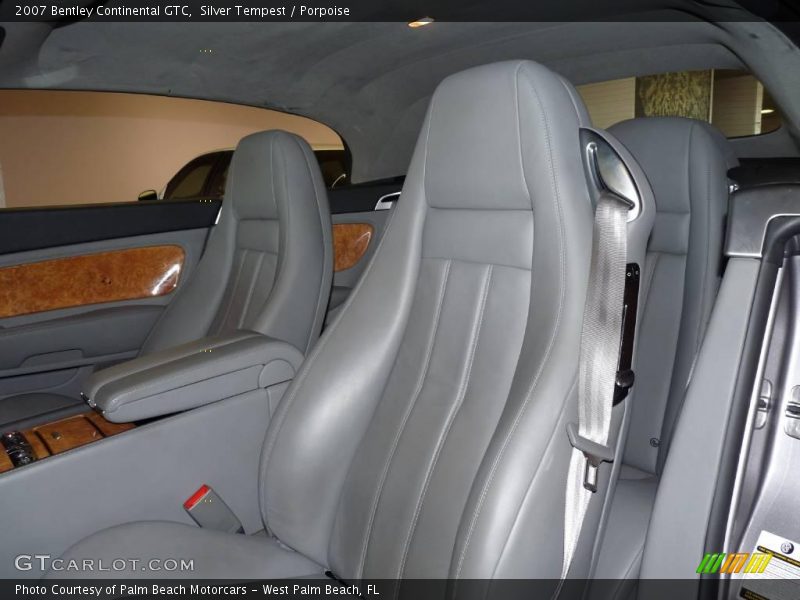 Silver Tempest / Porpoise 2007 Bentley Continental GTC