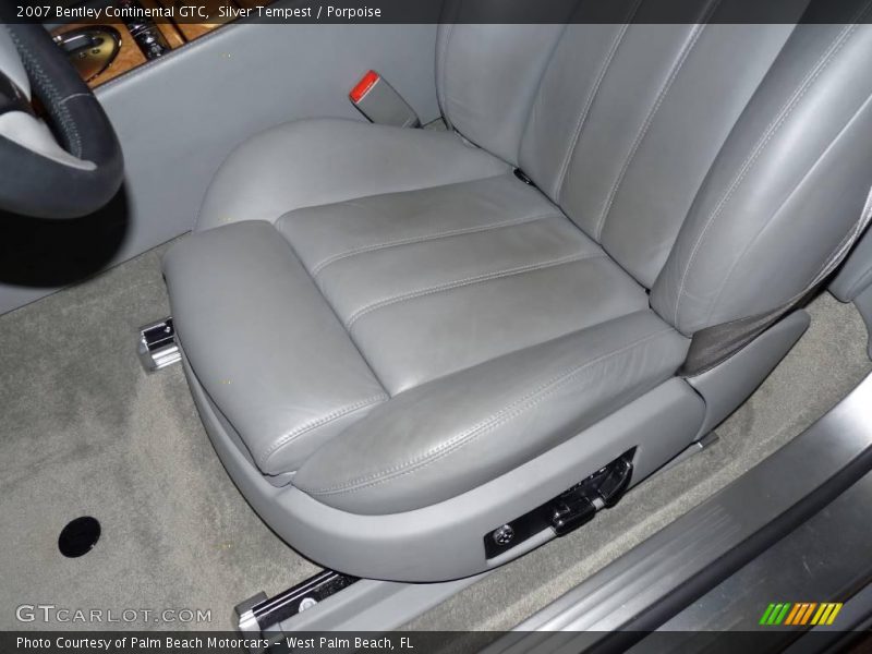 Silver Tempest / Porpoise 2007 Bentley Continental GTC