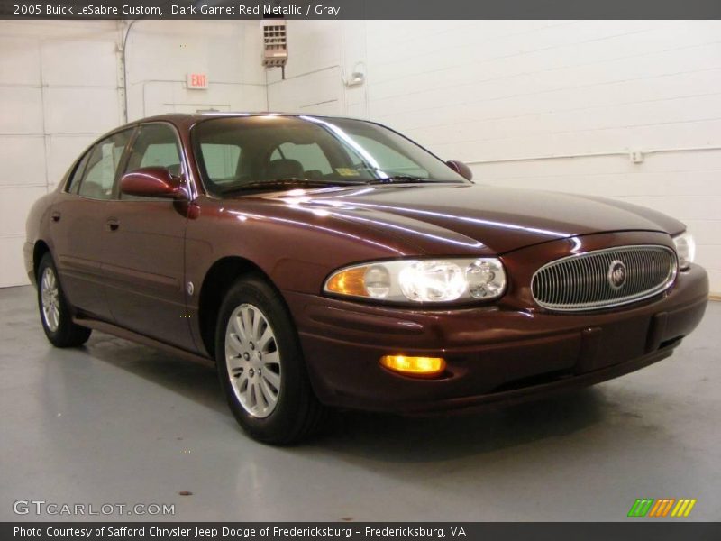 Dark Garnet Red Metallic / Gray 2005 Buick LeSabre Custom