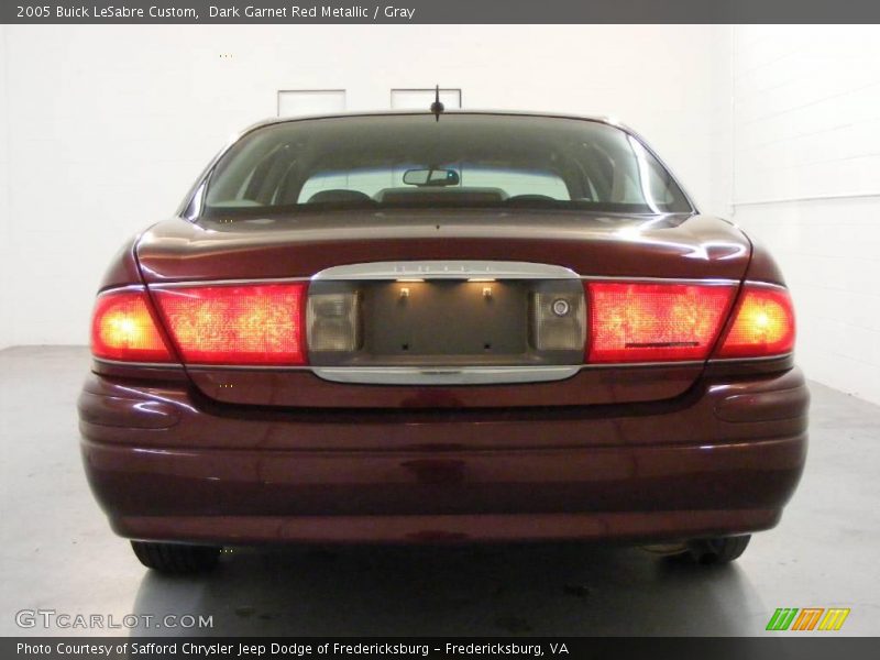 Dark Garnet Red Metallic / Gray 2005 Buick LeSabre Custom