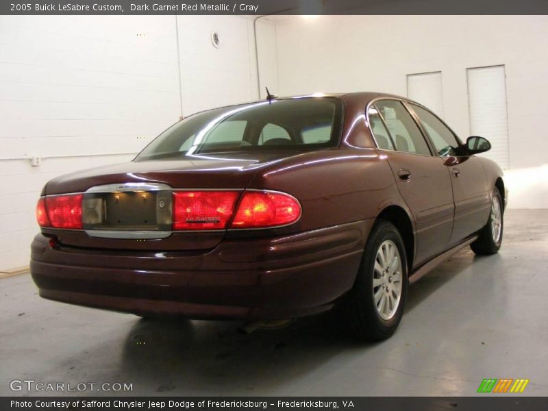 Dark Garnet Red Metallic / Gray 2005 Buick LeSabre Custom