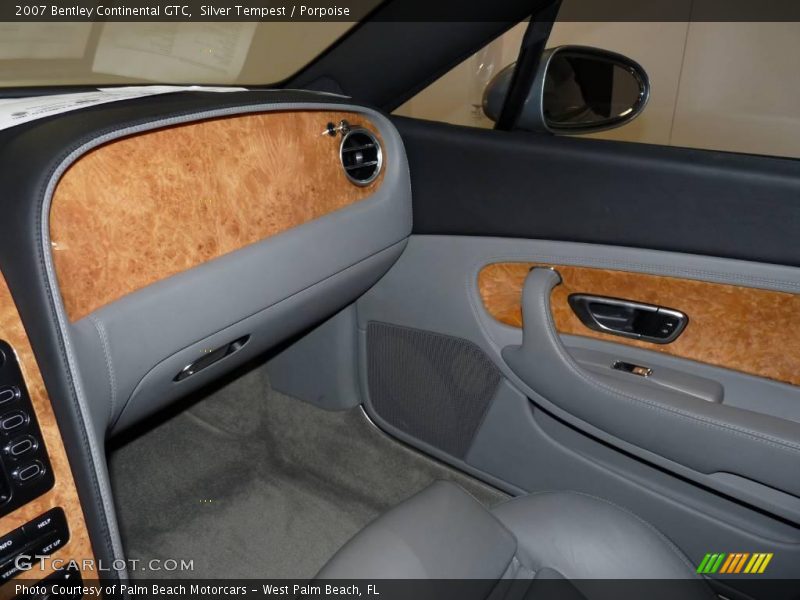 Silver Tempest / Porpoise 2007 Bentley Continental GTC