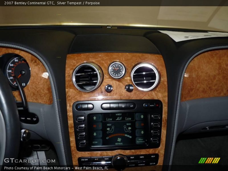 Silver Tempest / Porpoise 2007 Bentley Continental GTC