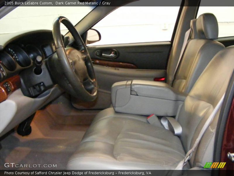 Dark Garnet Red Metallic / Gray 2005 Buick LeSabre Custom
