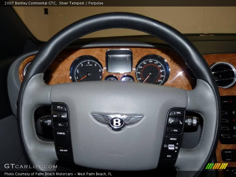 Silver Tempest / Porpoise 2007 Bentley Continental GTC