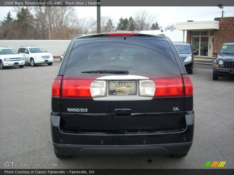 Black Onyx / Neutral 2006 Buick Rendezvous CXL AWD