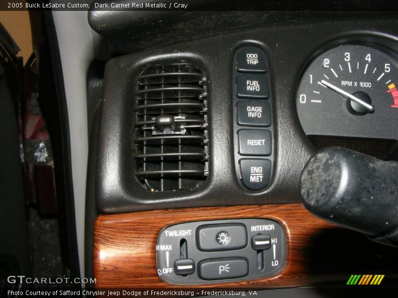 Dark Garnet Red Metallic / Gray 2005 Buick LeSabre Custom