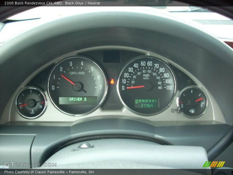 Black Onyx / Neutral 2006 Buick Rendezvous CXL AWD