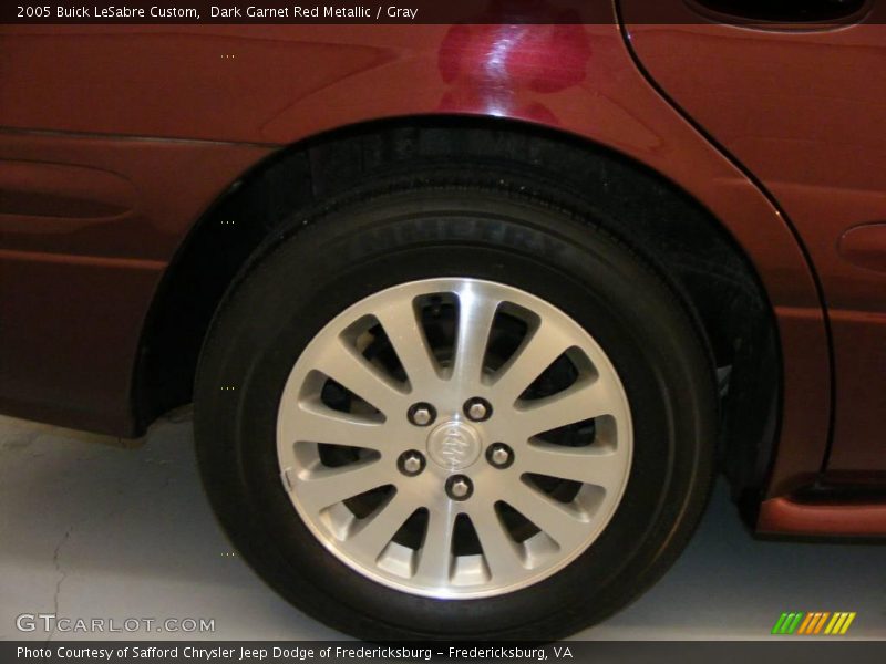 Dark Garnet Red Metallic / Gray 2005 Buick LeSabre Custom