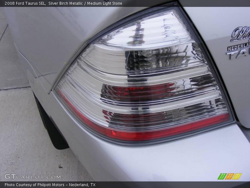 Silver Birch Metallic / Medium Light Stone 2008 Ford Taurus SEL
