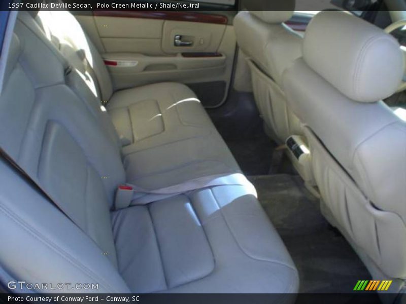 Polo Green Metallic / Shale/Neutral 1997 Cadillac DeVille Sedan