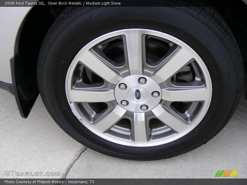 Silver Birch Metallic / Medium Light Stone 2008 Ford Taurus SEL