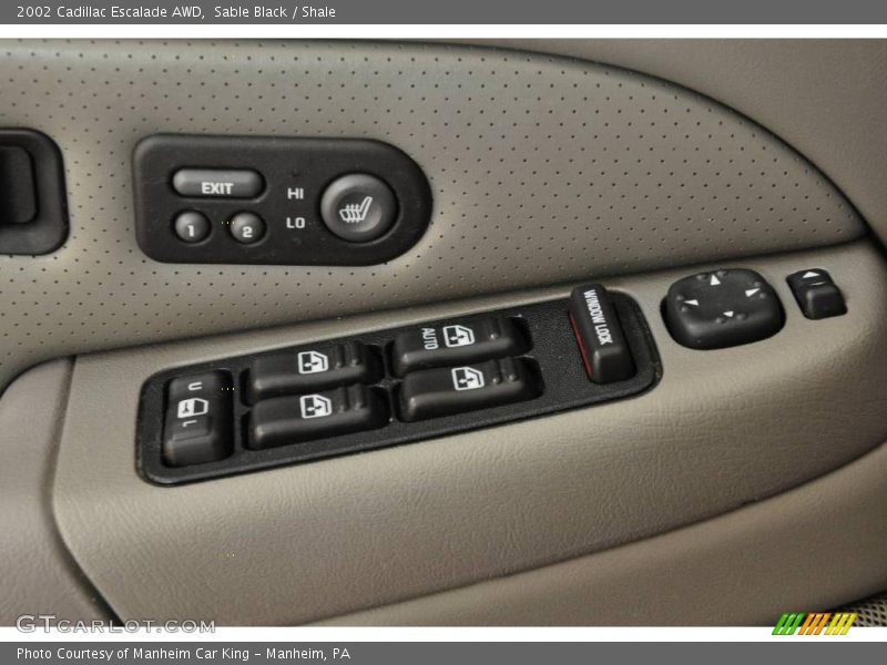 Sable Black / Shale 2002 Cadillac Escalade AWD