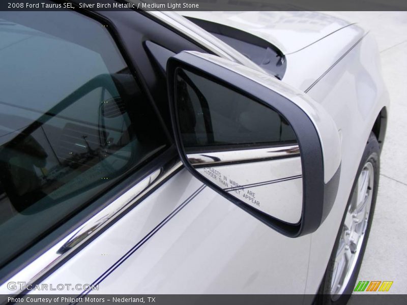 Silver Birch Metallic / Medium Light Stone 2008 Ford Taurus SEL