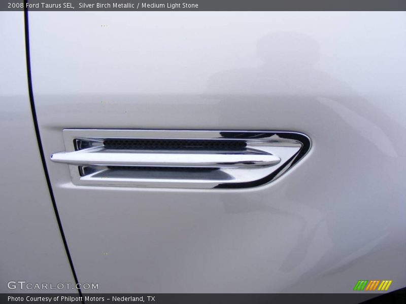 Silver Birch Metallic / Medium Light Stone 2008 Ford Taurus SEL