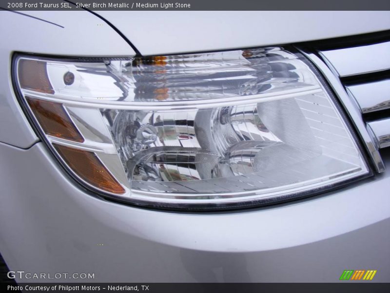Silver Birch Metallic / Medium Light Stone 2008 Ford Taurus SEL