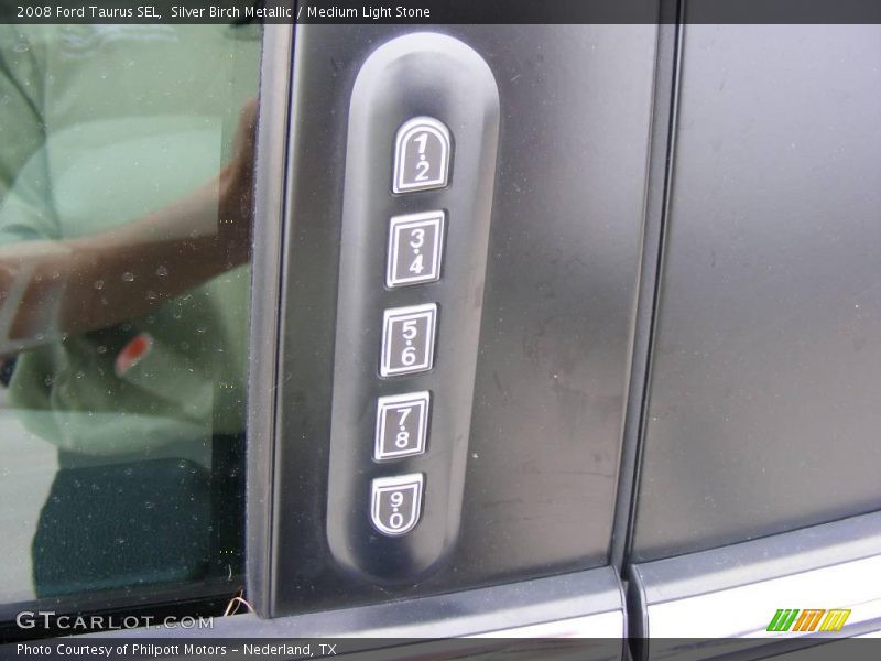 Silver Birch Metallic / Medium Light Stone 2008 Ford Taurus SEL