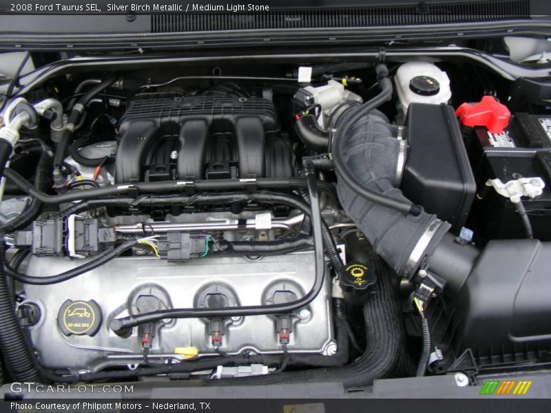 Silver Birch Metallic / Medium Light Stone 2008 Ford Taurus SEL