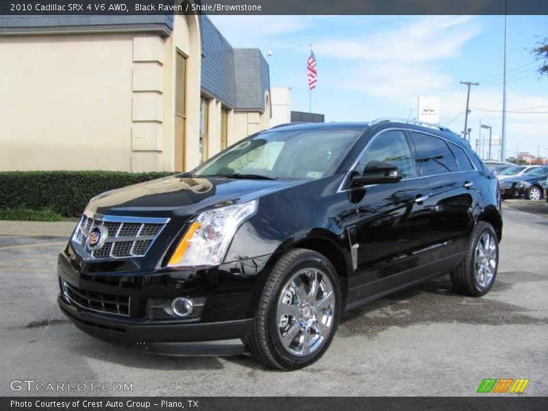 Black Raven / Shale/Brownstone 2010 Cadillac SRX 4 V6 AWD
