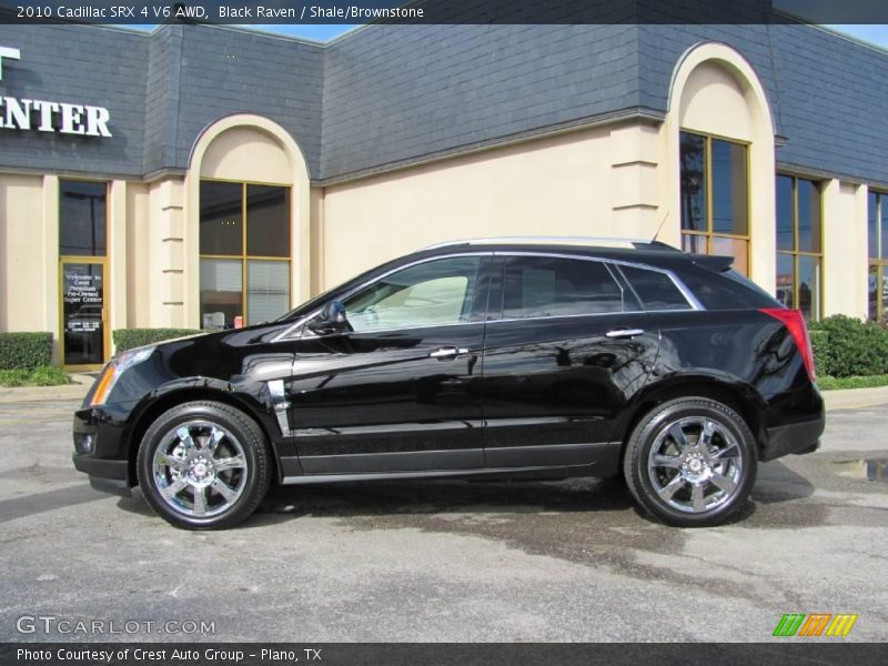 Black Raven / Shale/Brownstone 2010 Cadillac SRX 4 V6 AWD