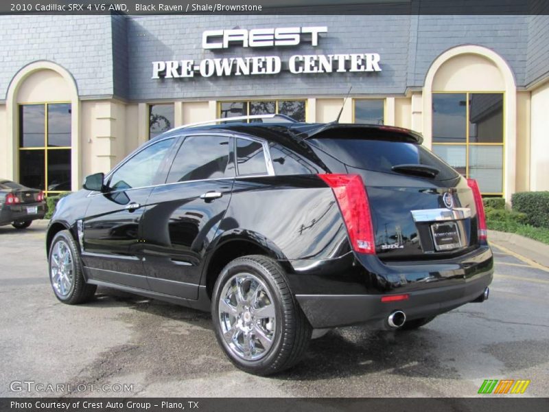 Black Raven / Shale/Brownstone 2010 Cadillac SRX 4 V6 AWD