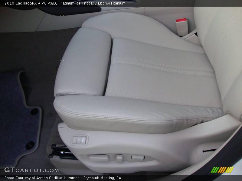Platinum Ice Tricoat / Ebony/Titanium 2010 Cadillac SRX 4 V6 AWD